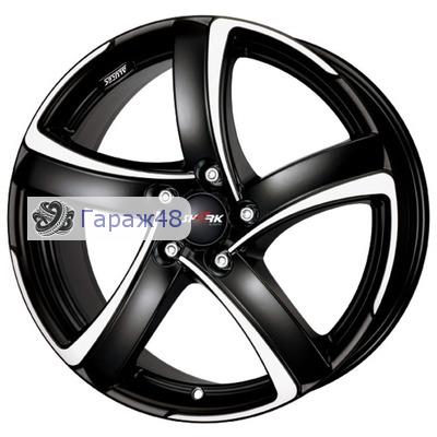 Alutec Shark R17 / 7.5J PCD 5x100 ET 35 ЦО 63.3 Литые Черный полированный