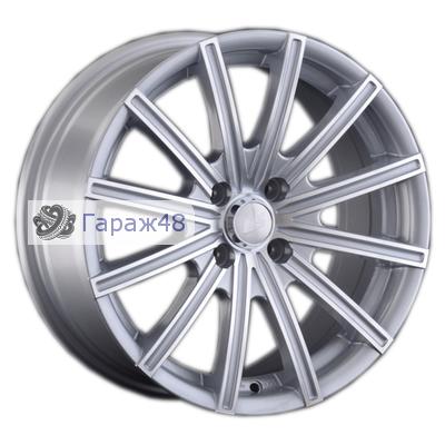 LS 312 R16 / 7J PCD 4x100 ET 40 ЦО 60.1 Литые Серебристый полированный